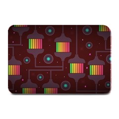 Non Seamless Pattern Background Plate Mats