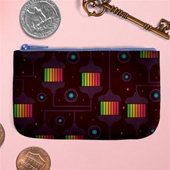 Non Seamless Pattern Background Large Coin Purse by Simbadda