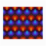 Background Colorful Abstract Small Glasses Cloth (2 Sides) Front