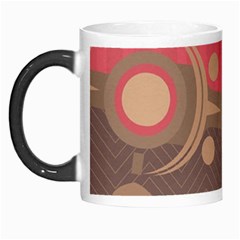 Background Tribal Ethnic Red Brown Morph Mugs by Simbadda