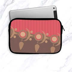 Background Tribal Ethnic Red Brown Apple Ipad Mini Zipper Cases by Simbadda