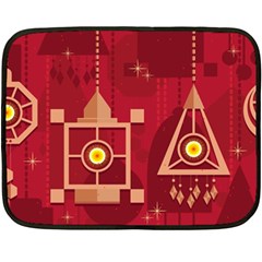 Background Objects Stylized Double Sided Fleece Blanket (mini)  by Simbadda