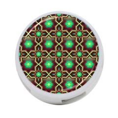 Pattern Background Bright Brown 4-port Usb Hub (one Side) by Simbadda