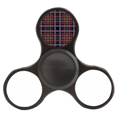 Plaid Tartan Scottish Navy Gold Finger Spinner by Simbadda