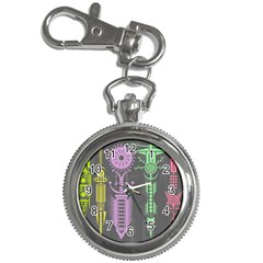 Background Non Seamless Pattern Key Chain Watches by Simbadda