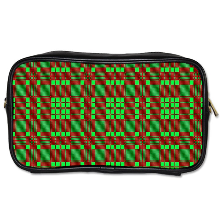 Lumberjack Plaid Buffalo Plaid Toiletries Bag (One Side)