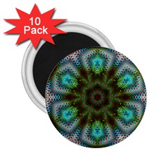 Art Background Flames 2.25  Magnets (10 pack) 