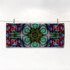 Art Background Flames Hand Towel