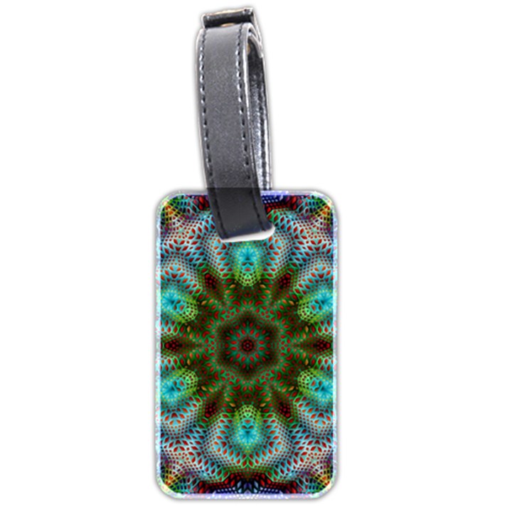 Art Background Flames Luggage Tag (two sides)