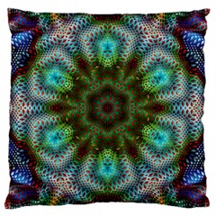 Art Background Flames Large Cushion Case (One Side)