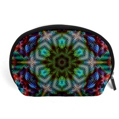 Art Background Flames Accessory Pouch (Large)