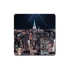 Architecture Buildings City Square Magnet by Simbadda