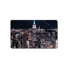 Architecture Buildings City Magnet (name Card) by Simbadda