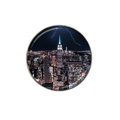 Architecture Buildings City Hat Clip Ball Marker (4 Pack) by Simbadda