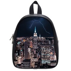 Architecture Buildings City School Bag (small)