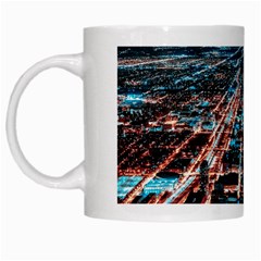 Aerial Shot Of Buildings White Mugs