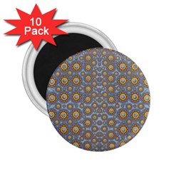 Florals Striving To Be In The Hole World As Free 2 25  Magnets (10 Pack)  by pepitasart