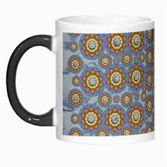 Florals Striving To Be In The Hole World As Free Morph Mugs by pepitasart