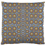 Florals Striving To Be In The Hole World As Free Large Cushion Case (One Side) Front