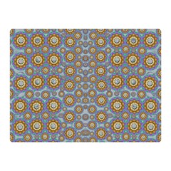 Florals Striving To Be In The Hole World As Free Double Sided Flano Blanket (mini)  by pepitasart