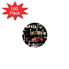 Art Design Color Banner Wallpaper 1  Mini Buttons (100 pack) 