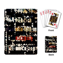 Art Design Color Banner Wallpaper Playing Cards Single Design (Rectangle)