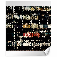 Art Design Color Banner Wallpaper Canvas 16  x 20 