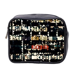 Art Design Color Banner Wallpaper Mini Toiletries Bag (Two Sides)