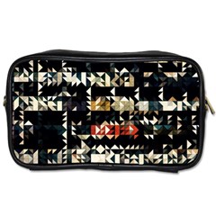 Art Design Color Banner Wallpaper Toiletries Bag (Two Sides)