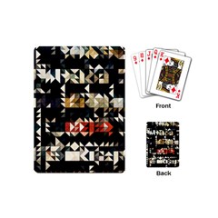 Art Design Color Banner Wallpaper Playing Cards Single Design (Mini)