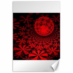 Fractals Fantasy Image Art Canvas 24  X 36  by Simbadda