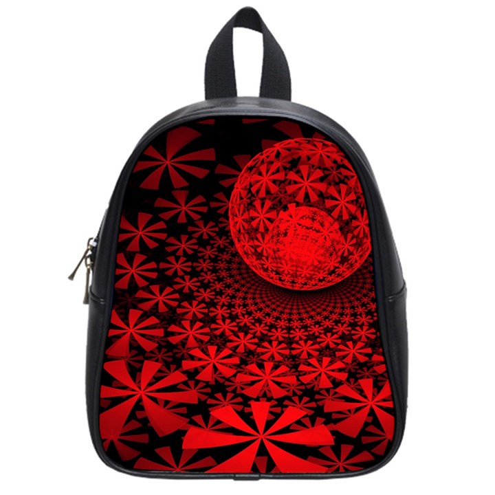 Fractals Fantasy Image Art School Bag (Small)