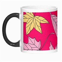 Autumn Dried Leaves Dry Nature Morph Mugs by Simbadda