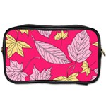 Autumn Dried Leaves Dry Nature Toiletries Bag (Two Sides) Front