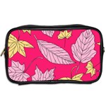 Autumn Dried Leaves Dry Nature Toiletries Bag (Two Sides) Back