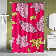 Autumn Dried Leaves Dry Nature Shower Curtain 48  x 72  (Small) 