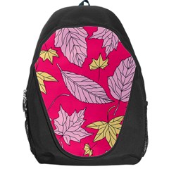 Autumn Dried Leaves Dry Nature Backpack Bag