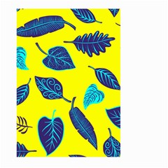 Leaves Pattern Picture Detail Large Garden Flag (two Sides) by Simbadda