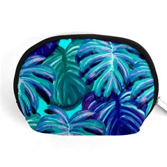 Leaves Tropical Palma Jungle Accessory Pouch (medium) by Simbadda