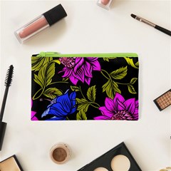 Botany Floral Flower Plant Petals Cosmetic Bag (xs) by Simbadda