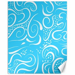 Scribble Reason Design Pattern Canvas 16  X 20  by Simbadda