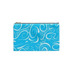 Scribble Reason Design Pattern Cosmetic Bag (small) by Simbadda