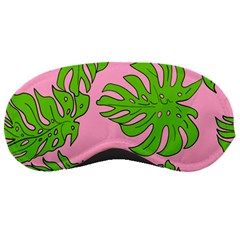 Leaves Tropical Plant Green Garden Sleeping Mask by Simbadda