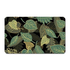 Autumn Fallen Leaves Dried Leaves Magnet (rectangular) by Simbadda