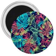 Leaves Tropical Picture Plant 3  Magnets by Simbadda