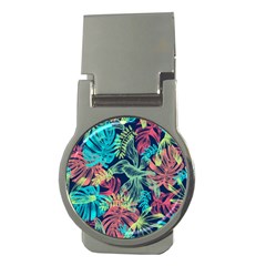 Leaves Tropical Picture Plant Money Clips (round) 