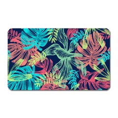 Leaves Tropical Picture Plant Magnet (rectangular) by Simbadda