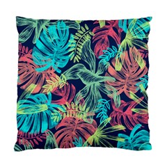 Leaves Tropical Picture Plant Standard Cushion Case (one Side) by Simbadda