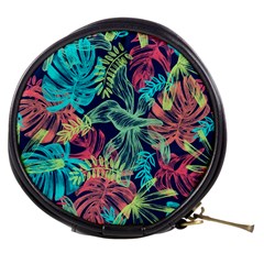 Leaves Tropical Picture Plant Mini Makeup Bag by Simbadda