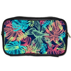 Leaves Tropical Picture Plant Toiletries Bag (one Side) by Simbadda